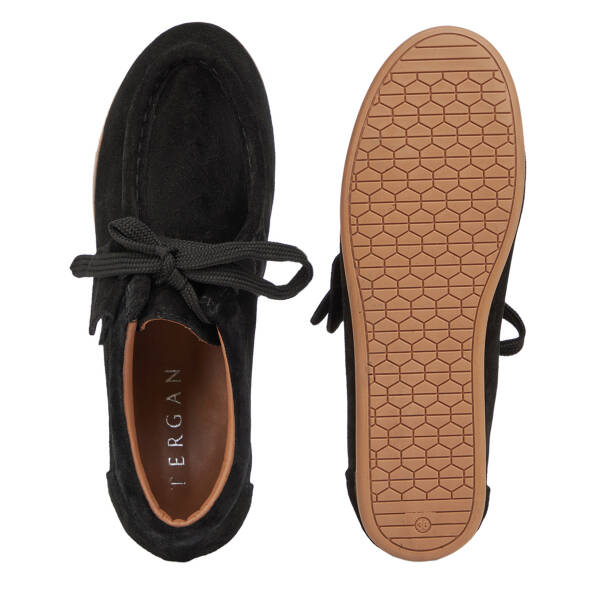 Siyah Hakiki Deri Kadın Loafer - K26I1AY68668-A01 - 6