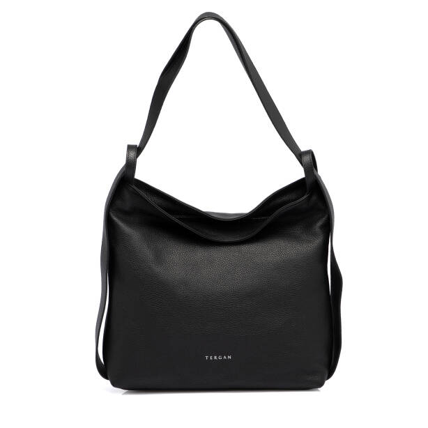 Siyah Hakiki Deri Kadın Omuz Çantası - S26Y1BC79910-A41 