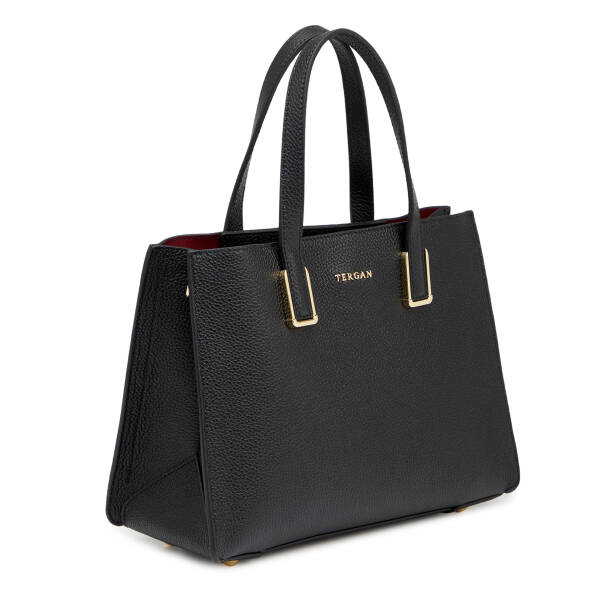 Siyah Hakiki Deri Kadın Omuz Çantası - S26Y1BC80487-A41 - 2