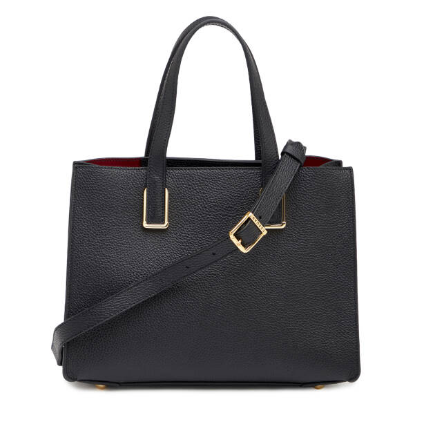 Siyah Hakiki Deri Kadın Omuz Çantası - S26Y1BC80487-A41 - 3