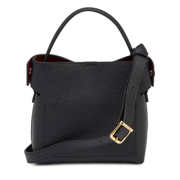 Siyah Hakiki Deri Kadın Omuz Çantası - S26Y1BC80489-A41 - Tergan