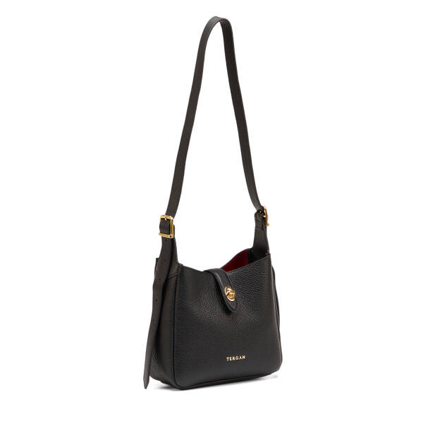 Siyah Hakiki Deri Kadın Omuz Çantası - S26Y1BC80527-A41 - 2