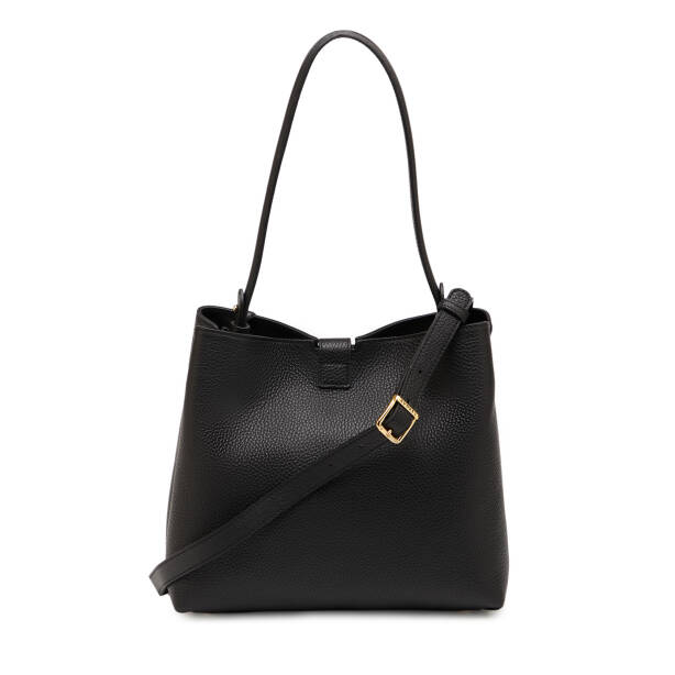 Siyah Hakiki Deri Kadın Omuz Çantası - S26Y1BC80532-A41 - 3