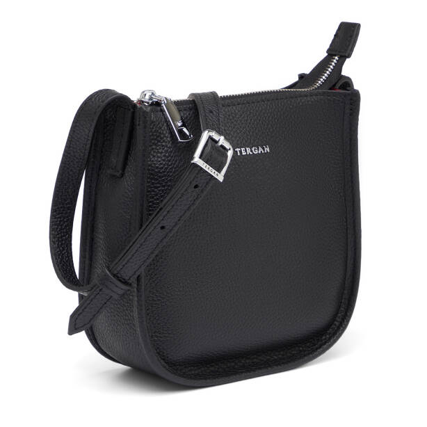 Siyah Hakiki Deri Kadın Omuz Çantası - S26Y1BC80567-A41 - Tergan