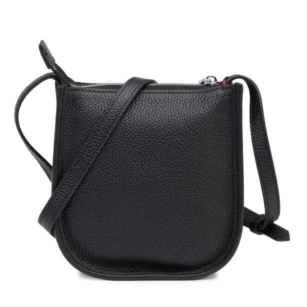 Siyah Hakiki Deri Kadın Omuz Çantası - S26Y1BC80567-A41 - Tergan