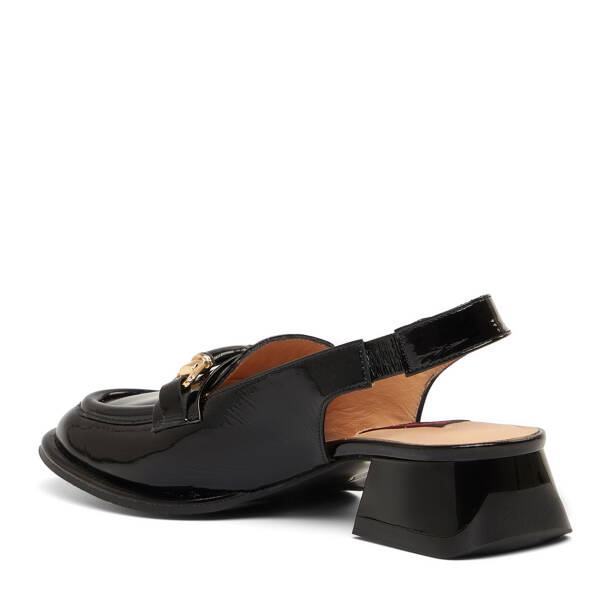 Siyah Hakiki Deri Kadın Sandalet - K26Y1AY68567-A07 - Tergan