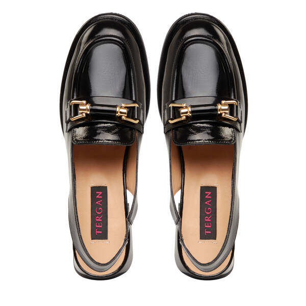 Siyah Hakiki Deri Kadın Sandalet - K26Y1AY68567-A07 - 5