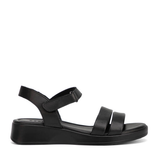 Siyah Hakiki Deri Kadın Sandalet - K26Y1SN68410-A23 - 1