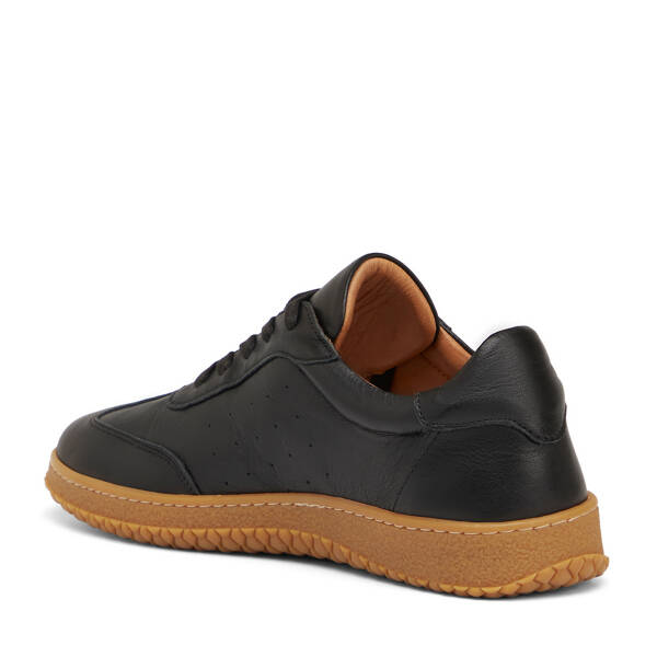 Siyah Hakiki Deri Kadın Sneaker - K25I1AY67842-A23 - 4