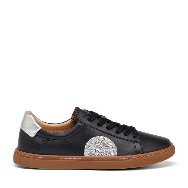 Siyah Hakiki Deri Kadın Sneaker - K26I1AY68405-A23 