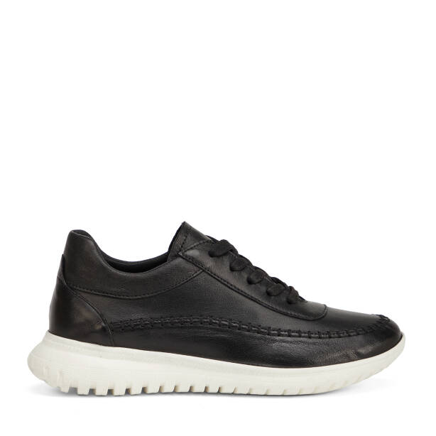 Siyah Hakiki Deri Kadın Sneaker - K26I1AY68464-A23 