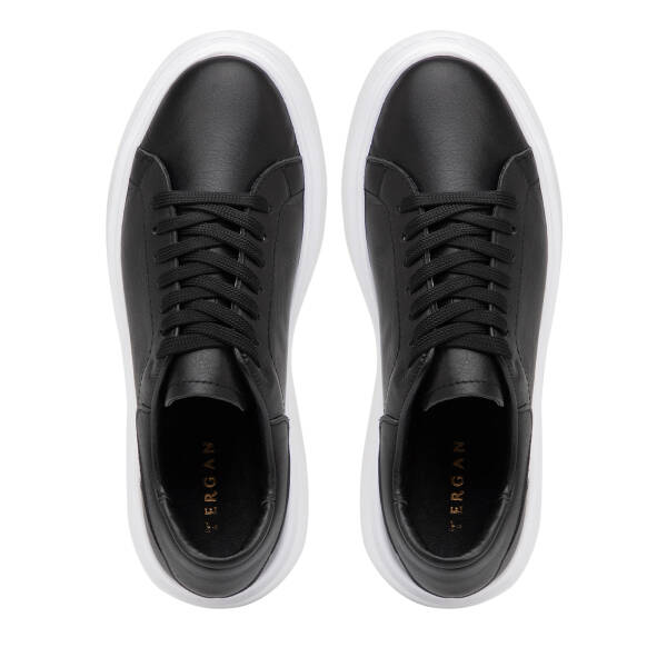 Siyah Hakiki Deri Kadın Sneaker - K26I1AY68467-A23 - 5