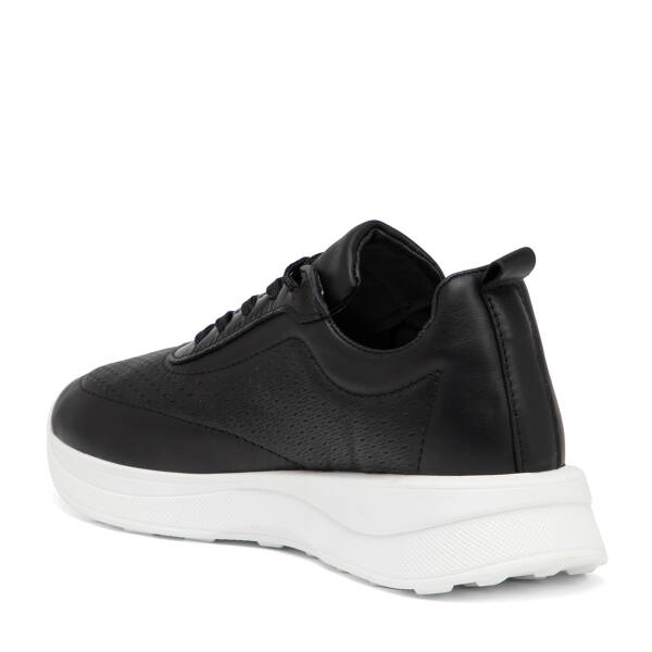 Siyah Hakiki Deri Kadın Sneaker - K26I1AY68472-A23 - 4