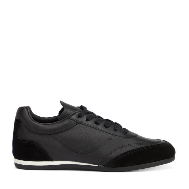 Siyah Hakiki Deri Kadın Sneaker - K26I1AY68622-A23 - 1
