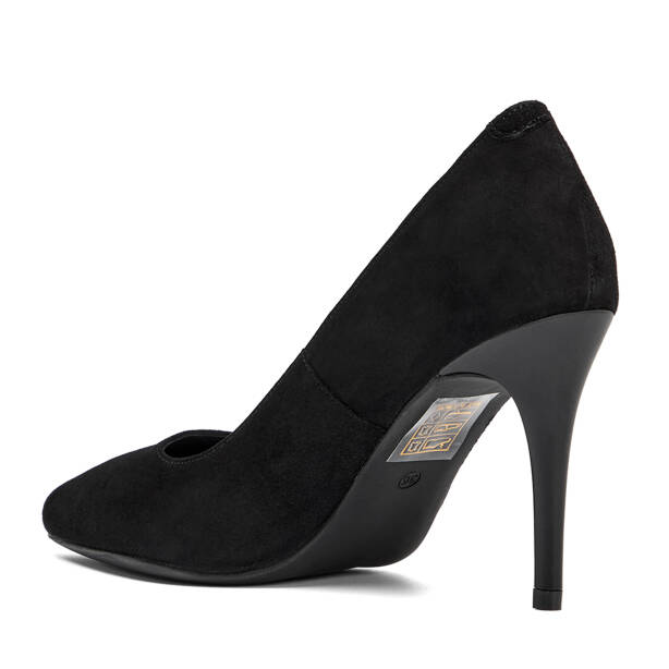 Siyah Hakiki Deri Kadın Stiletto - K26S1AY68854-A01 - 4