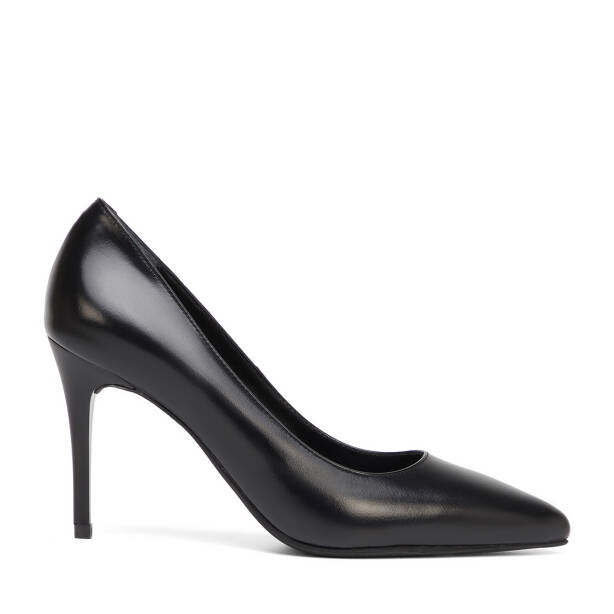 Siyah Hakiki Deri Kadın Stiletto - K26S1AY68854-A23 - 1