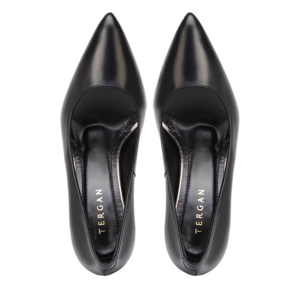 Siyah Hakiki Deri Kadın Stiletto - K26S1AY68854-A23 - 5