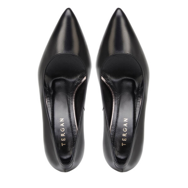Siyah Hakiki Deri Kadın Stiletto - K26S1AY68854-A23 - 5