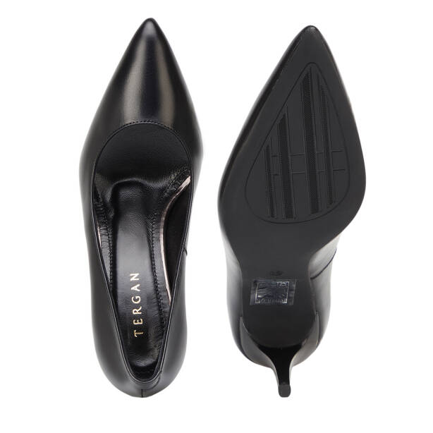 Siyah Hakiki Deri Kadın Stiletto - K26S1AY68854-A23 - 6