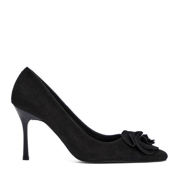 Siyah Hakiki Deri Kadın Stiletto - K26S1AY68855-A01 - 1