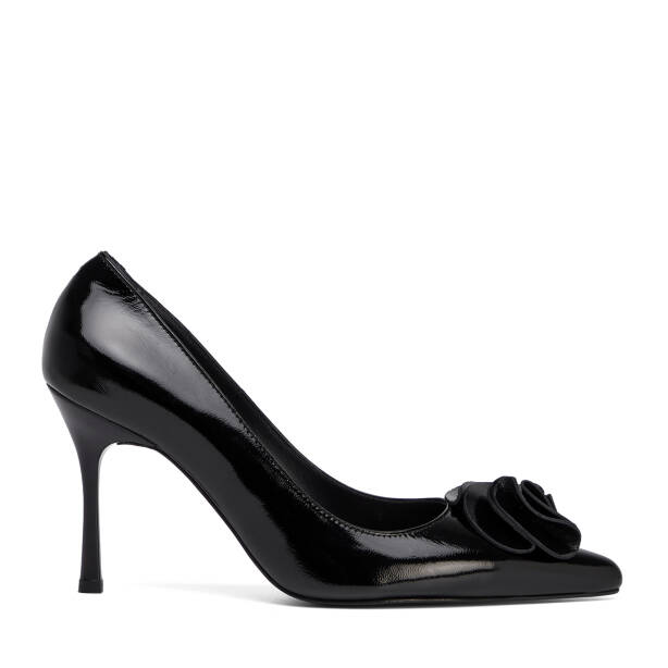 Siyah Hakiki Deri Kadın Stiletto - K26S1AY68855-A07 