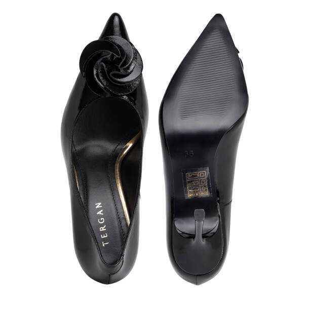 Siyah Hakiki Deri Kadın Stiletto - K26S1AY68855-A07 - 5