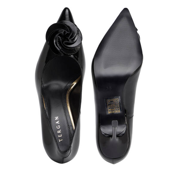 Siyah Hakiki Deri Kadın Stiletto - K26S1AY68855-A07 - 5