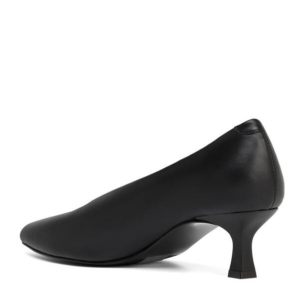 Siyah Hakiki Deri Kadın Stiletto - K26S1AY68949-A23 - 4