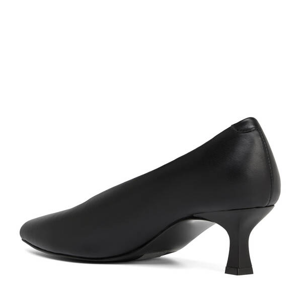 Siyah Hakiki Deri Kadın Stiletto - K26S1AY68949-A23 - 4