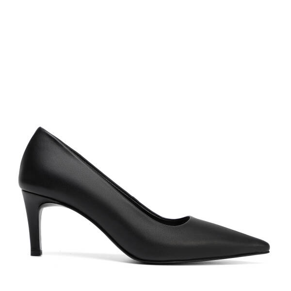 Siyah Hakiki Deri Kadın Stiletto - K26S1AY68950-A23 - 1