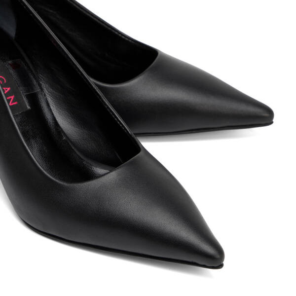 Siyah Hakiki Deri Kadın Stiletto - K26S1AY68950-A23 - 3