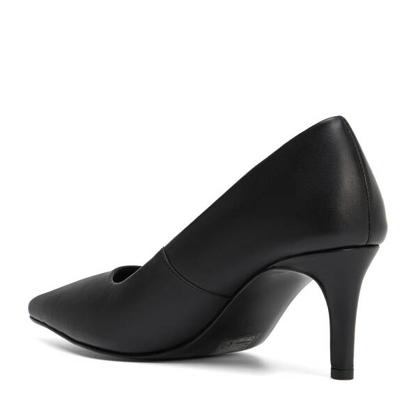 Siyah Hakiki Deri Kadın Stiletto - K26S1AY68950-A23 - 4