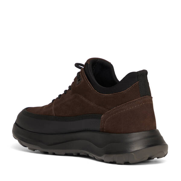 Siyah Hakiki Nubuk Deri Erkek Sneaker - E26S1AY57834-I0F - 4