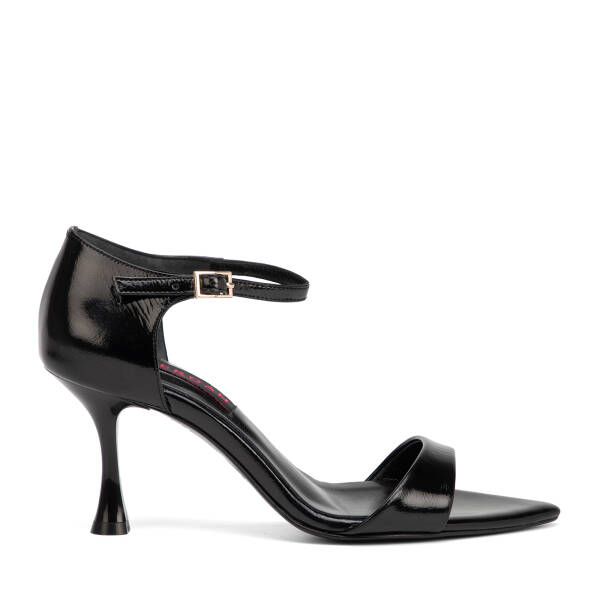 Siyah Hakiki Rugan Deri Kadın Stiletto - K26Y1AY68548-A07 - 1