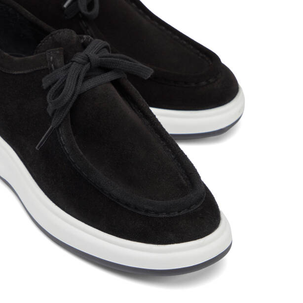 Siyah Hakiki Süet Deri Erkek Casual Ayakkabı - E26I1AY57693-A01 - 3