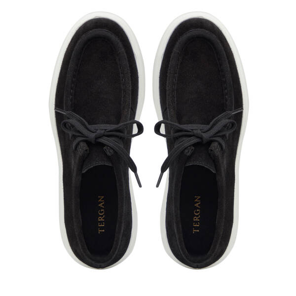 Siyah Hakiki Süet Deri Erkek Casual Ayakkabı - E26I1AY57693-A01 - 5