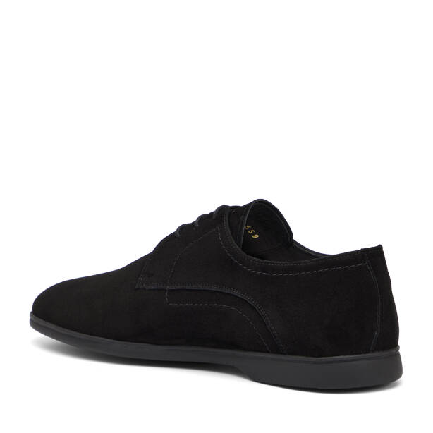 Siyah Hakiki Süet Deri Erkek Casual Ayakkabı - E26I1AY57717-A01 - 4
