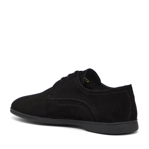 Siyah Hakiki Süet Deri Erkek Casual Ayakkabı - E26I1AY57717-A01 - 4