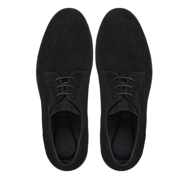 Siyah Hakiki Süet Deri Erkek Casual Ayakkabı - E26I1AY57717-A01 - 5