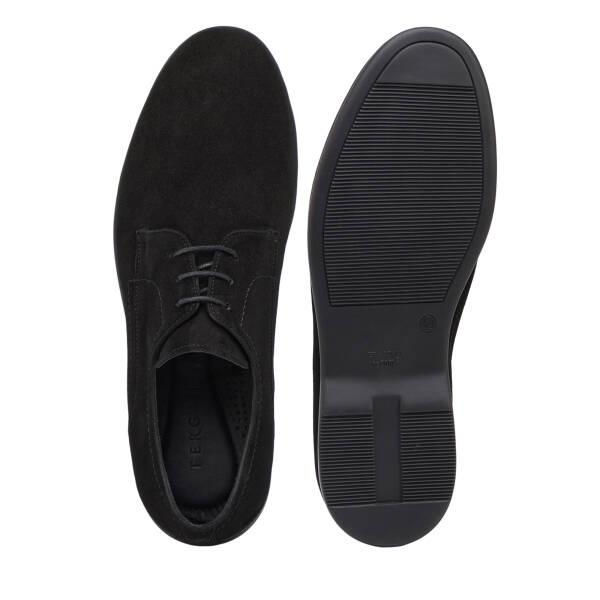 Siyah Hakiki Süet Deri Erkek Casual Ayakkabı - E26I1AY57717-A01 - 6