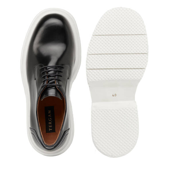 Siyah Hakiki Süet Deri Erkek Klasik Ayakkabı - E25I1AY57172-F44 - 6