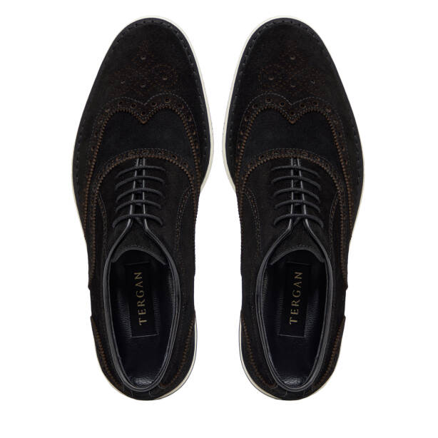 Siyah Hakiki Süet Deri Erkek Loafer - E26I1AY57684-A01 - 5