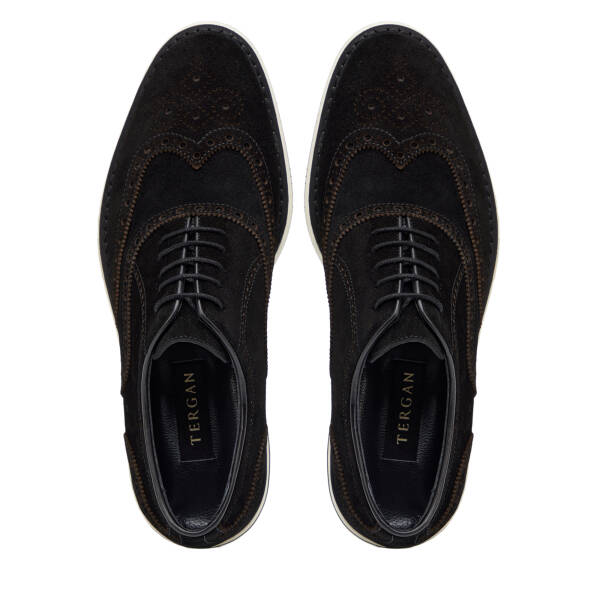 Siyah Hakiki Süet Deri Erkek Loafer - E26I1AY57684-A01 - 5