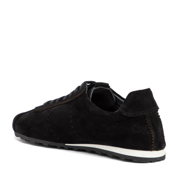 Siyah Hakiki Süet Deri Kadın Sneaker - K25I1AY68063-A01 - 4
