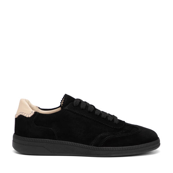 Siyah Hakiki Süet Deri Kadın Sneaker - K26I1AY68528-A01 - 1