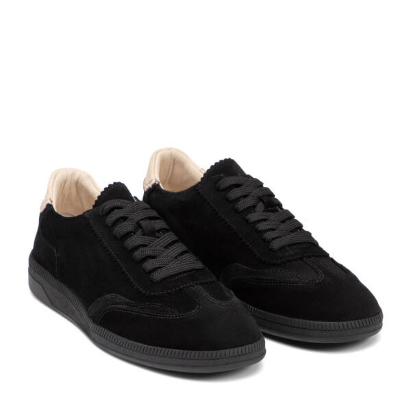 Siyah Hakiki Süet Deri Kadın Sneaker - K26I1AY68528-A01 - 2