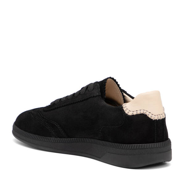 Siyah Hakiki Süet Deri Kadın Sneaker - K26I1AY68528-A01 - 4
