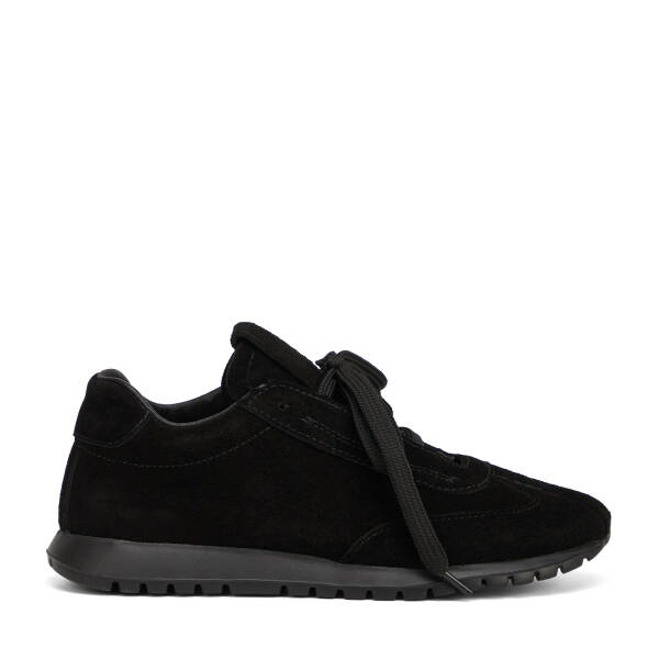 Siyah Hakiki Süet Deri Kadın Sneaker - K26I1AY68651-A01 - 1