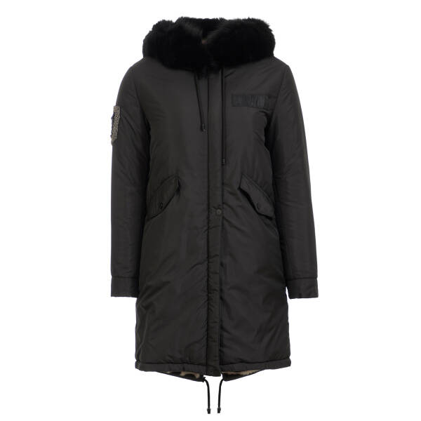 Siyah Kadın Deri Mont - K21KKM320226-R62 - 1