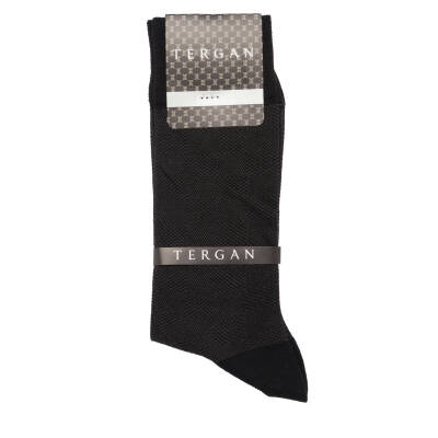  Siyah Merserize Erkek Çorap - E23I1CR20256-D62 